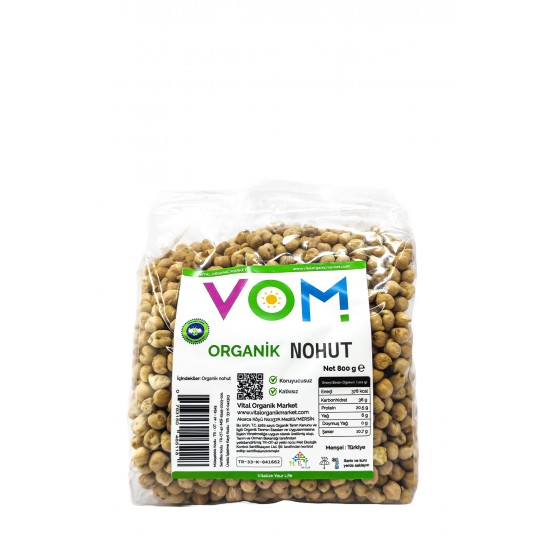 Organik Nohut 800g Organik Nohut 800g