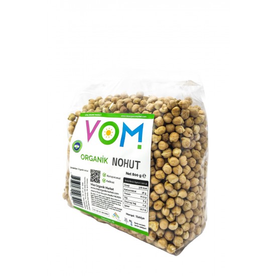 Organik Nohut 800g Organik Nohut 800g