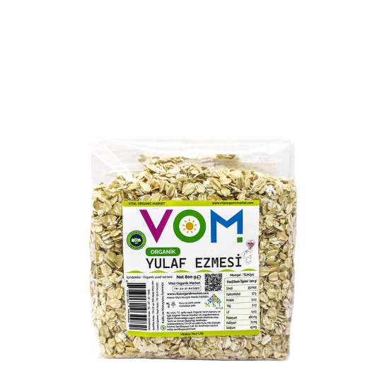 Organik Yulaf Ezmesi 500g