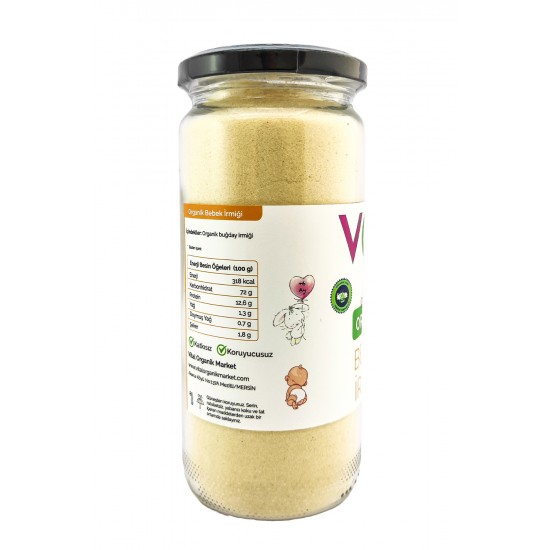 Organik Bebek İrmiği 330g Organik Bebek İrmiği 330g