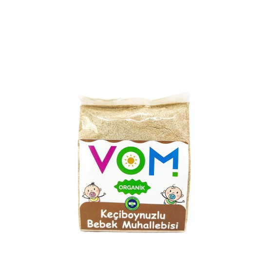 Organik Keçiboynuzlu Bebek Muhallebisi 180g