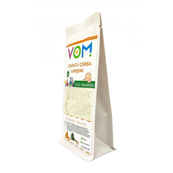 Organik VOM Turuncu Çorba Karışımı 180g Organik VOM Turuncu Çorba Karışımı 180g