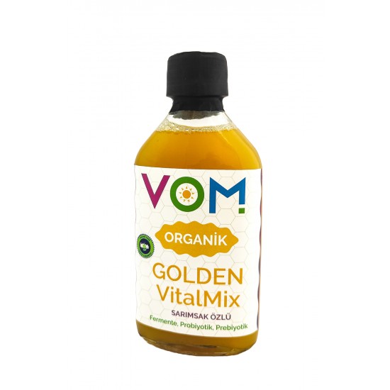 Organik VOM Golden Vital Mix Sarımsaklı Organik VOM Golden Vital Mix Sarımsaklı