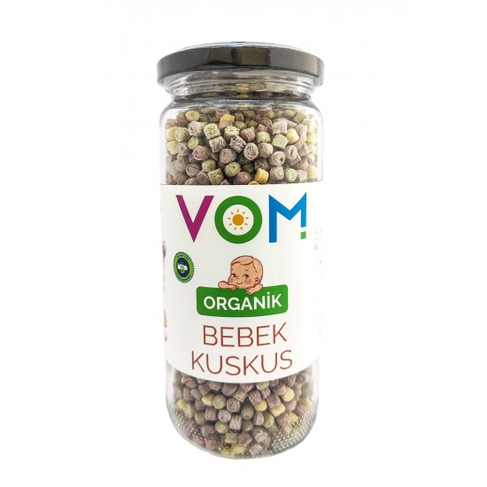 Organik Bebek Kuskus Kavanoz 300g Organik Bebek Kuskus Kavanoz 300g