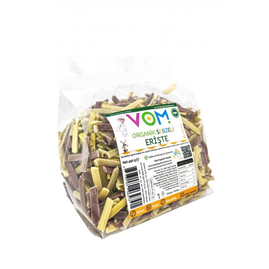 Organik Sebzeli Erişte 450g Organik Sebzeli Erişte 450g