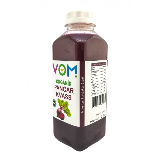 Organik VOM Pancar Kvass Sade 500ml Organik VOM Pancar Kvass Sade 500ml