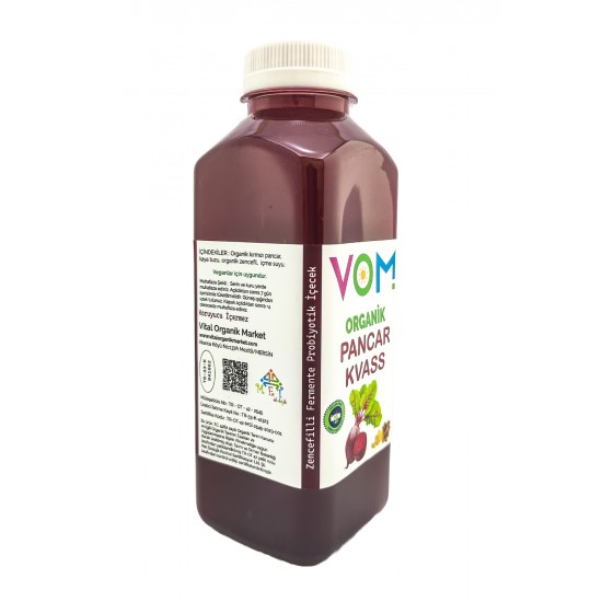 Organik VOM Pancar Kvass Zencefilli 500ml Organik VOM Pancar Kvass Zencefilli 500ml