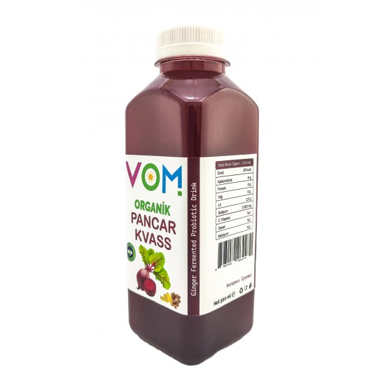 Organik VOM Pancar Kvass Zencefilli 500ml Organik VOM Pancar Kvass Zencefilli 500ml