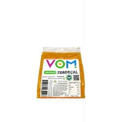 Organik Toz Zerdeçal 80g