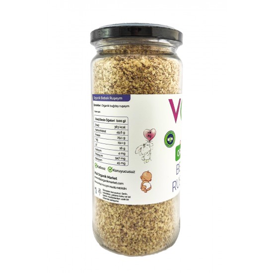 Organik Bebek Buğday Ruşeymi 180g Organik Bebek Buğday Ruşeymi 180g