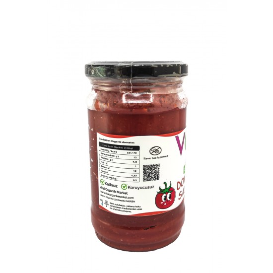 Organik VOM Bebek Domates Salçası 320g Organik VOM Bebek Domates Salçası 320g