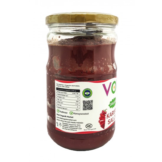 Organik Karışık Salça 660g