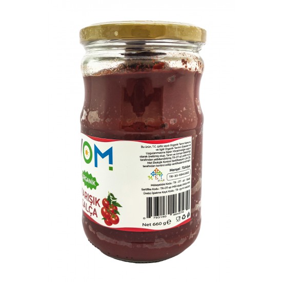 Organik Karışık Salça 660g
