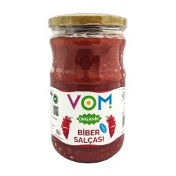Organik Biber Salçası 660g