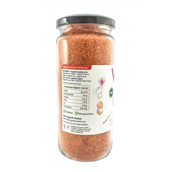 Organik Bebek Tarhanası 400g Organik Bebek Tarhanası 400g
