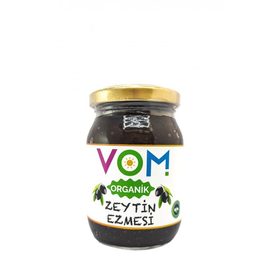 Organik Siyah Zeytin Ezmesi 190g Organik Siyah Zeytin Ezmesi 190g