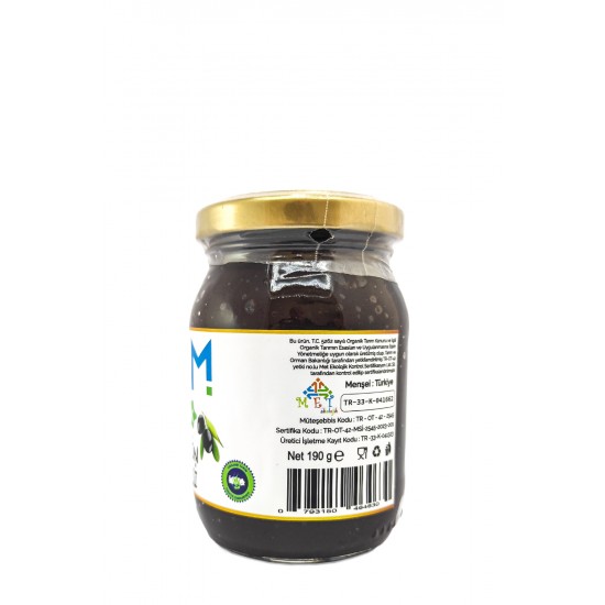 Organik Siyah Zeytin Ezmesi 190g Organik Siyah Zeytin Ezmesi 190g
